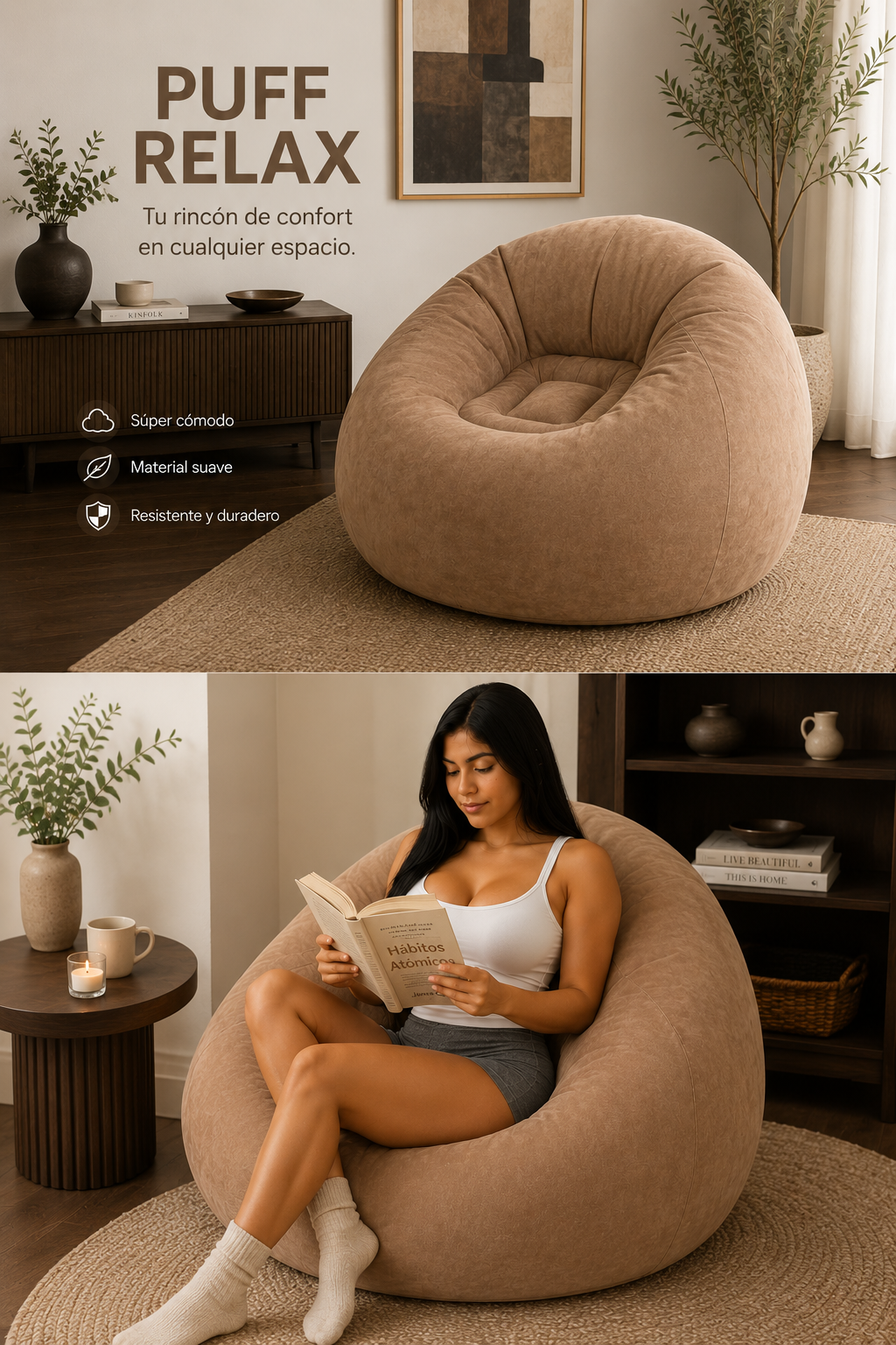 Puff Sillón Suave